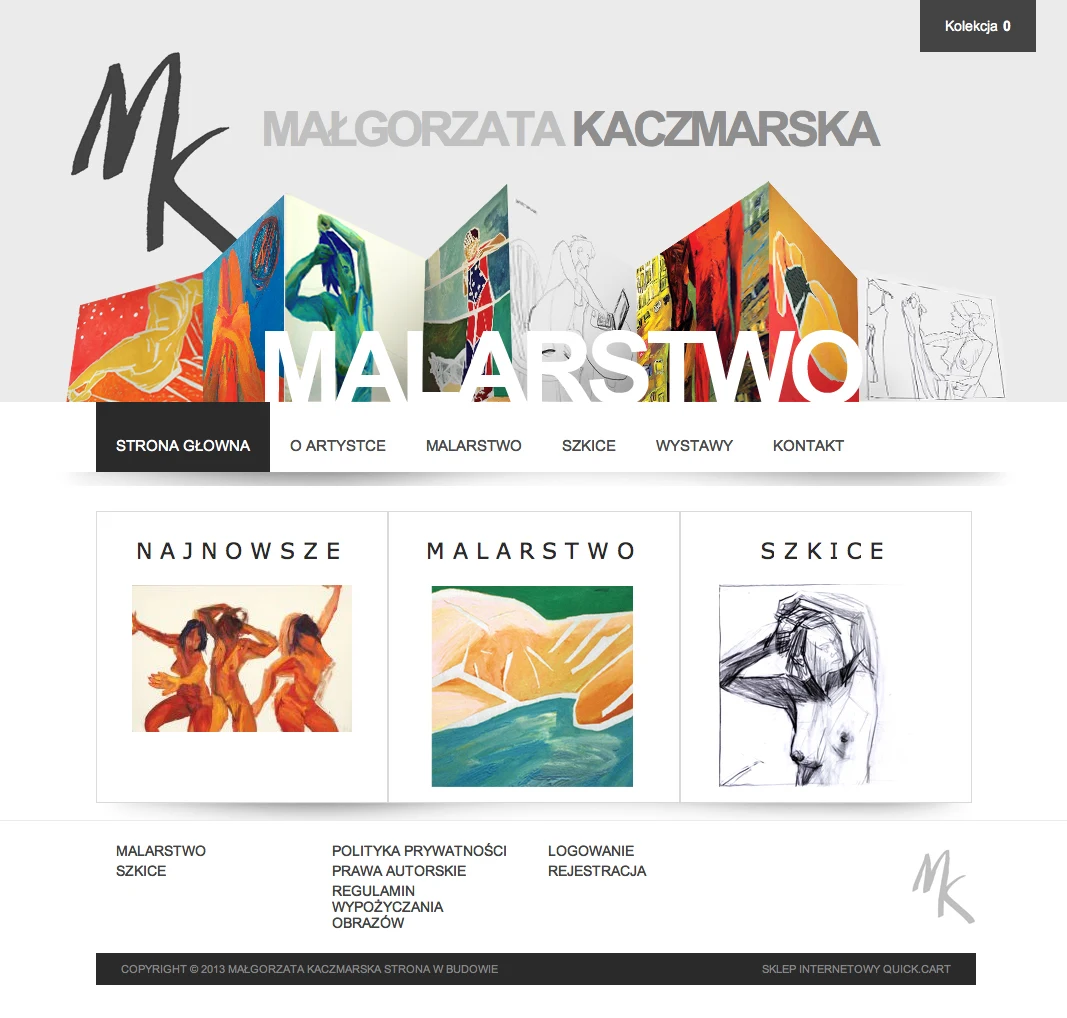 Kaczmarska.pl – wersja na komputer